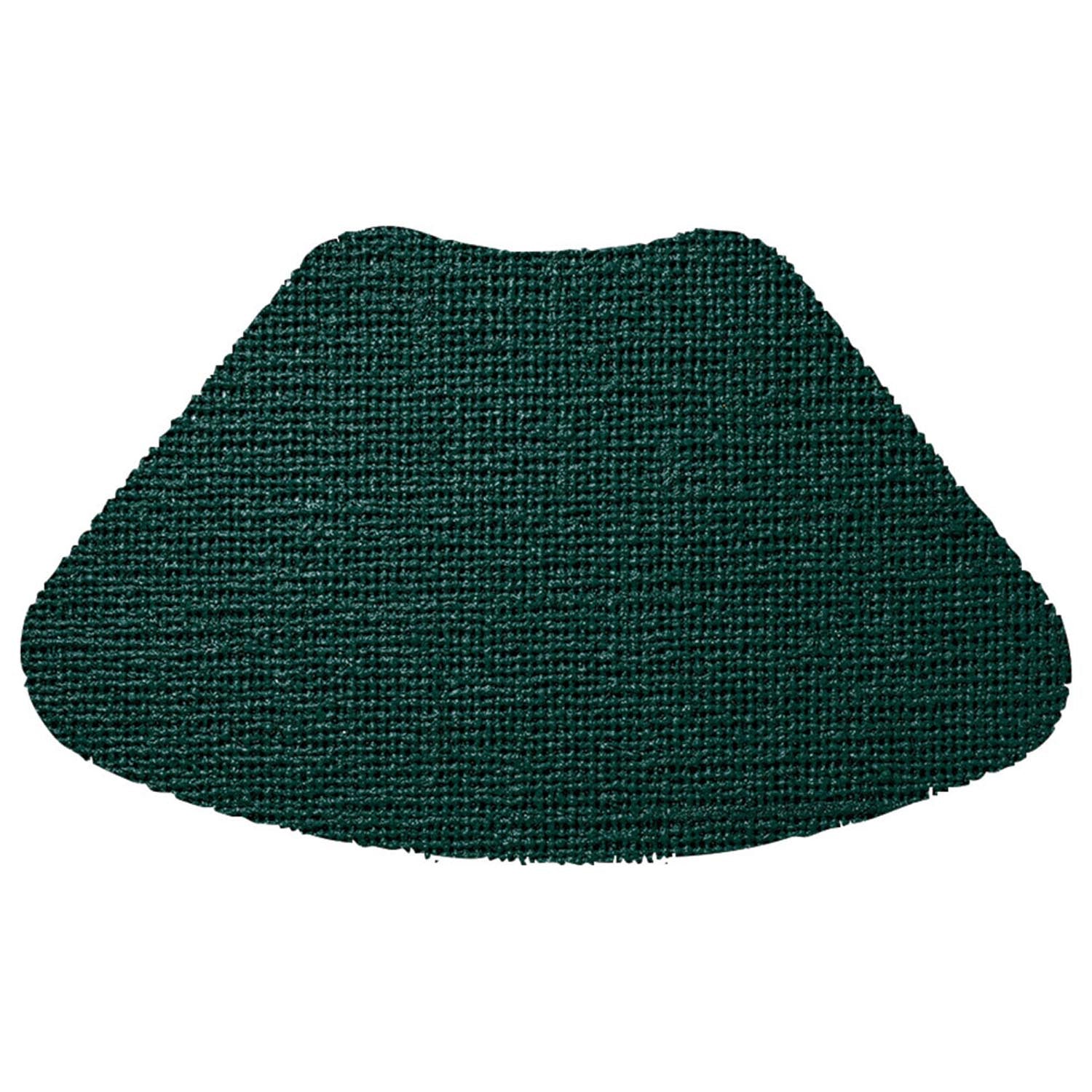 Fishnet wedge 19 inch x 13 inch hunter green placemat by Merritt Designs