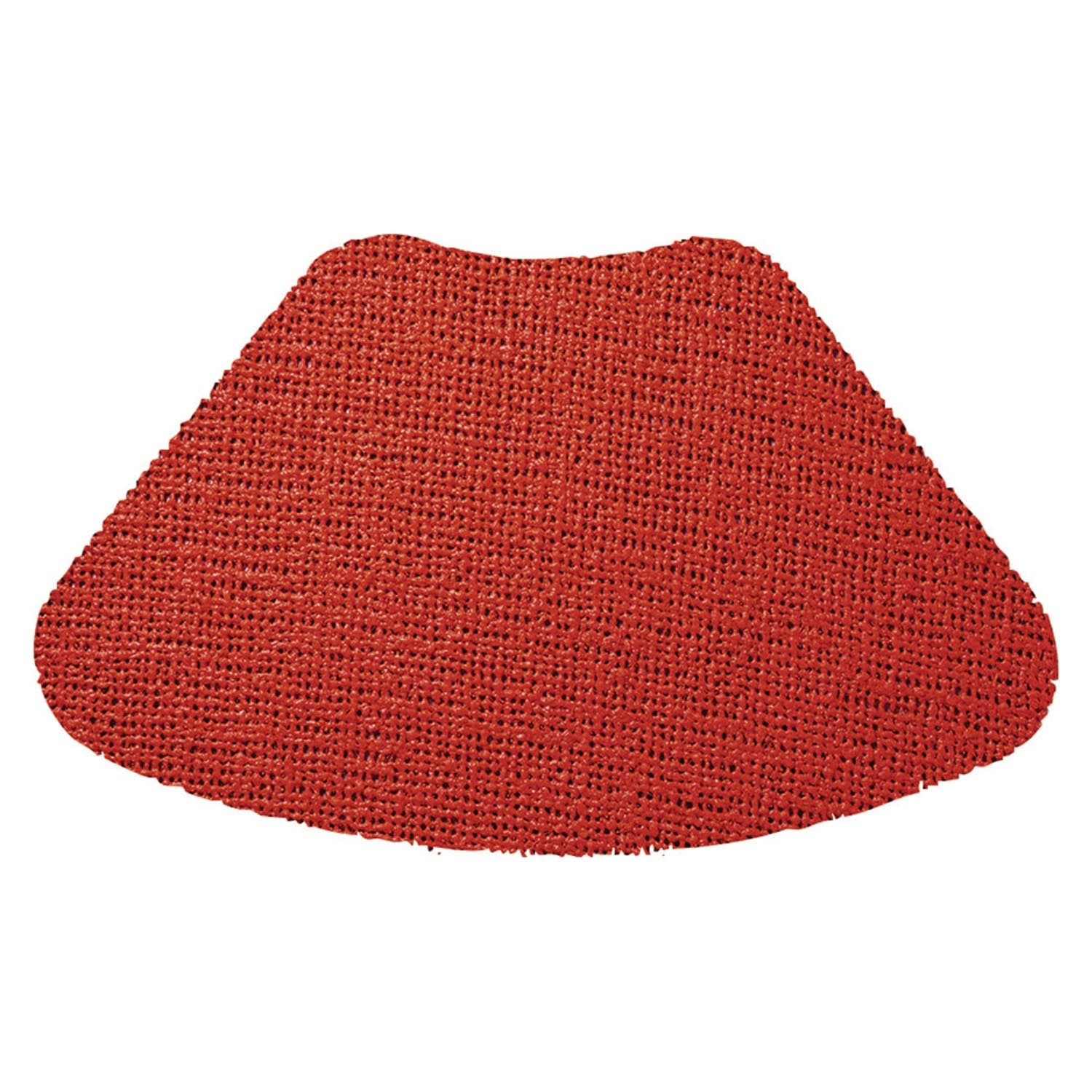 Fishnet wedge 19 inch x 13 inch rustic red placemat by Merritt Designs