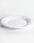 Merritt Designs White Rope 8 inch Melamine Salad Plate