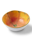 Merritt Designs Botanic Garden 5.5 inch Orange Melamine Dipping Bowl 