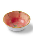 Merritt Designs Botanic Garden 5.5 inch Pink Melamine Dipping Bowl 