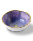 Merritt Designs Botanic Garden 5.5 inch Purple Melamine Dipping Bowl 