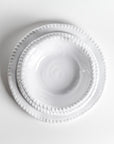 Merritt Designs White Rope Melamine Dinnerware Collection