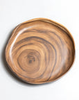 Dishwasher Safe Melamine Wood Dinner Plate: Merritt Designs Sequoia 9.5-inch Plate