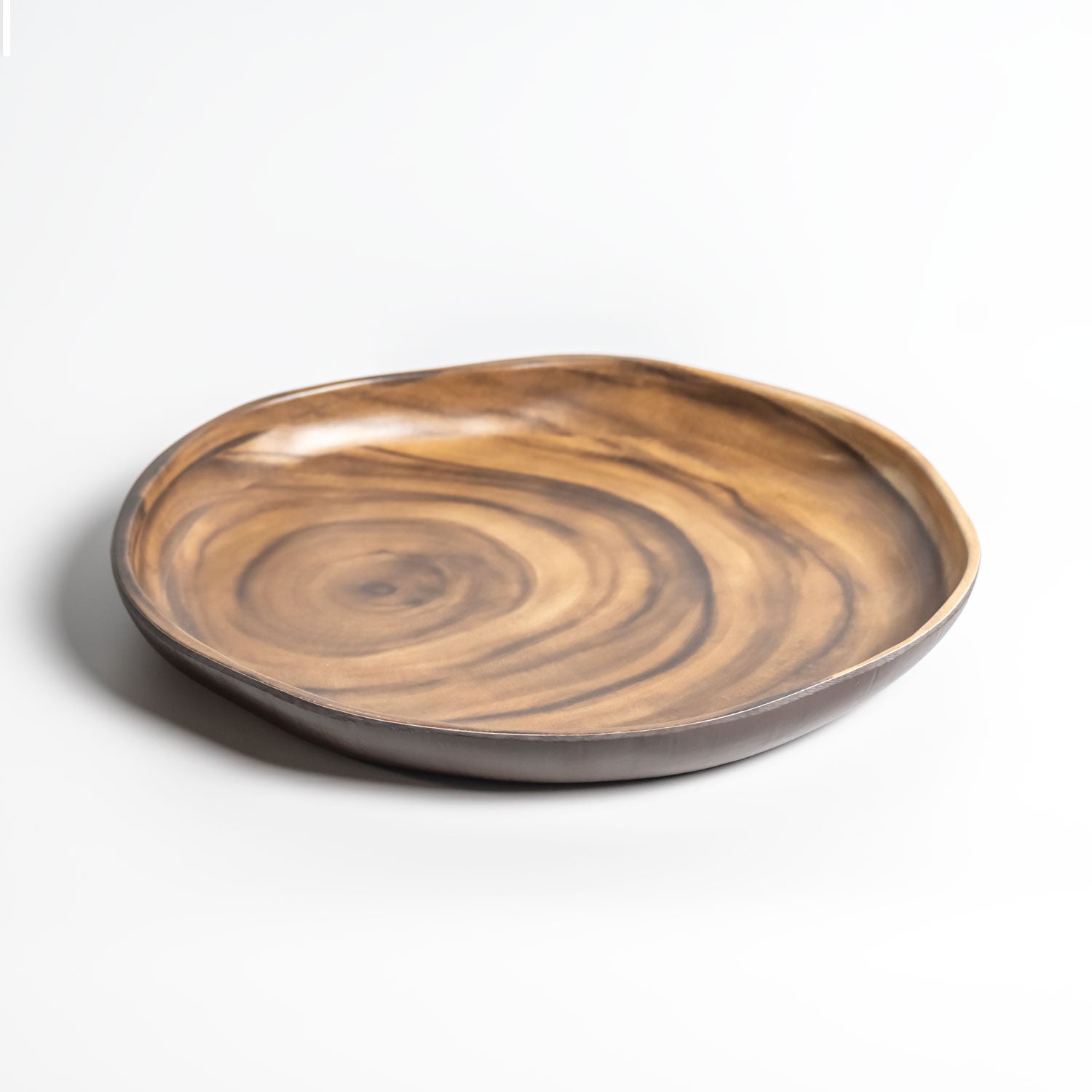 Merritt Designs Sequoia Wood 12 inch Melamine Serving Tray
