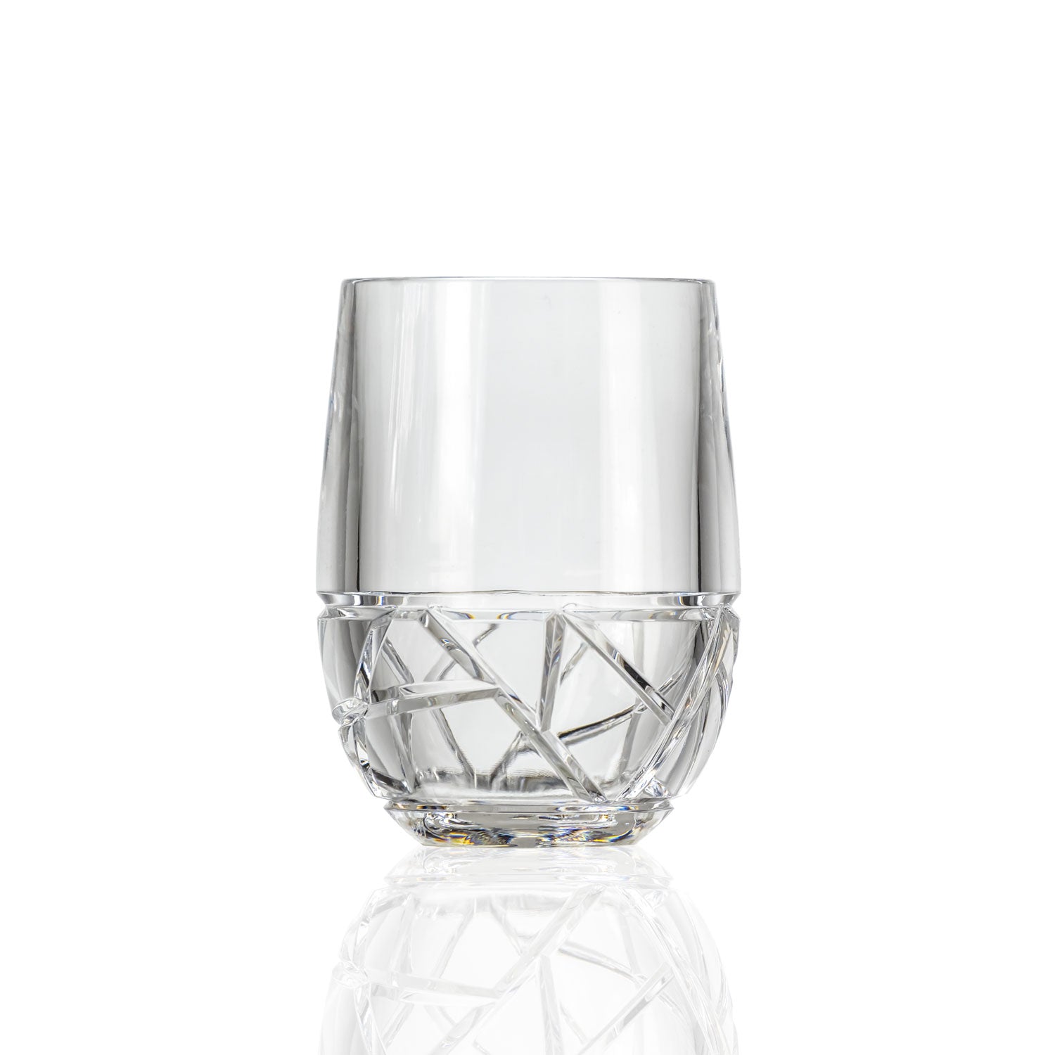 Merritt Designs 10oz Mosaic Clear Acrylic Tumbler Water Glass