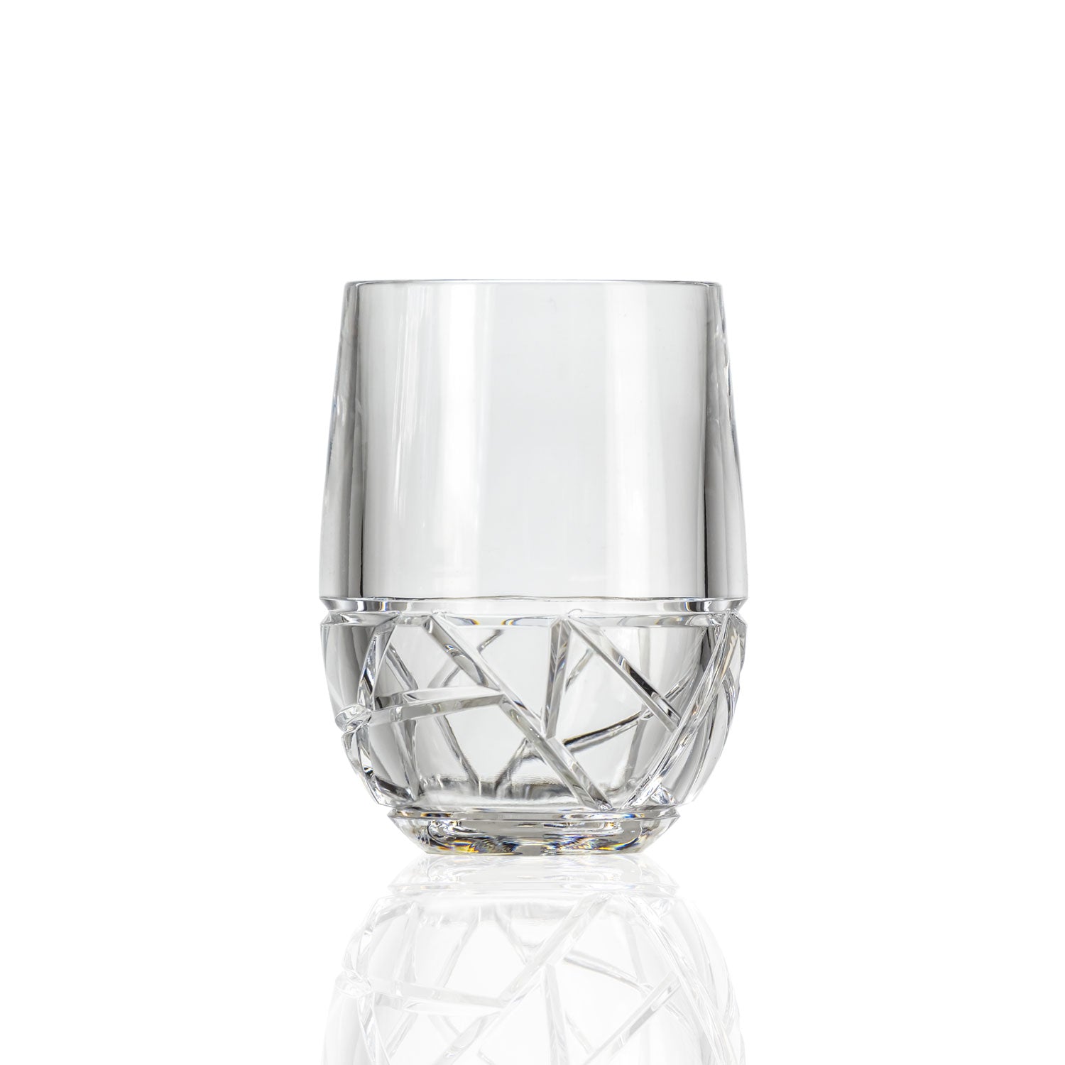 10oz clear acrylic tumbler glass from Merritt Designs' Mosaic Collection