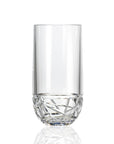 18oz clear acrylic tumbler glass from Merritt Designs' Mosaic Collection