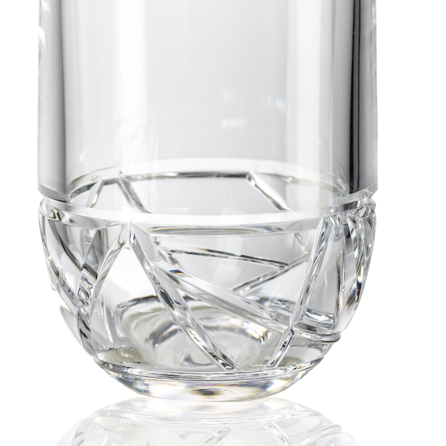 Merritt Designs 18oz Mosaic Clear Acrylic Tumbler Water Glass