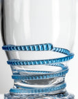 BPA-Free Merritt Designs Rope Blue 13oz Acrylic Tumbler close up