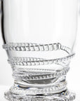 BPA-Free Merritt Designs Rope Clear 13oz Acrylic Tumbler close up