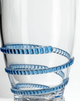 BPA-Free Merritt Designs Rope Blue 19oz Acrylic Tumbler close up