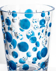BPA-Free Merritt Designs Satin Pearl Blue 14oz Acrylic Tumbler close up