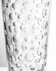 BPA-Free Merritt Designs Satin Pearl Clear 20oz Acrylic Tumbler close up
